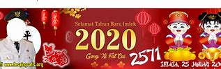 Contoh Banner Imlek 2023 Png